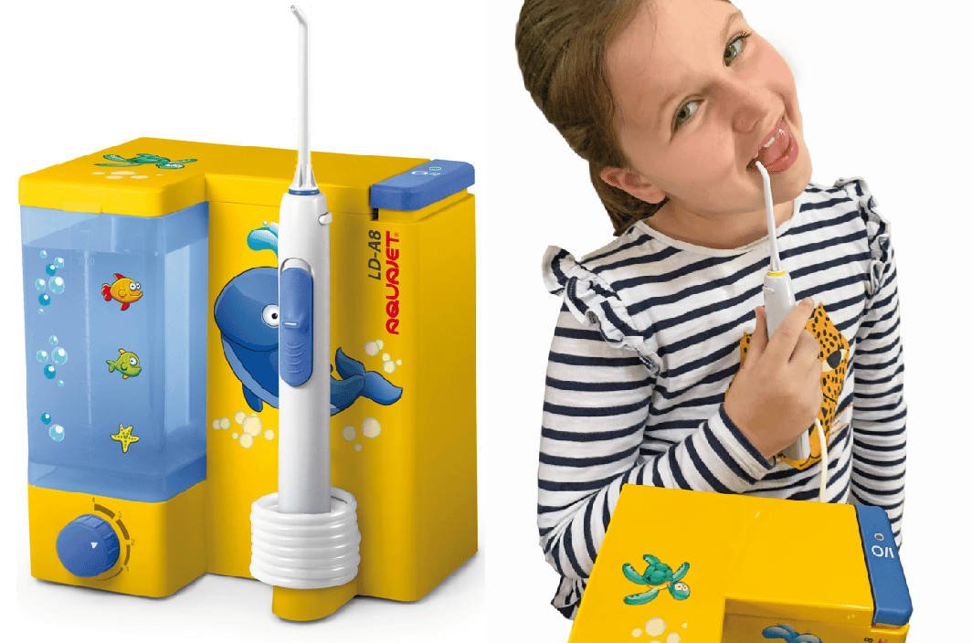 Une hygiène bucco-dentaire parfaite pour votre enfant avec l’Aquajet Papilli !